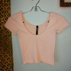 'Out From Under' Urban Outfitters Ribbed Crop Top